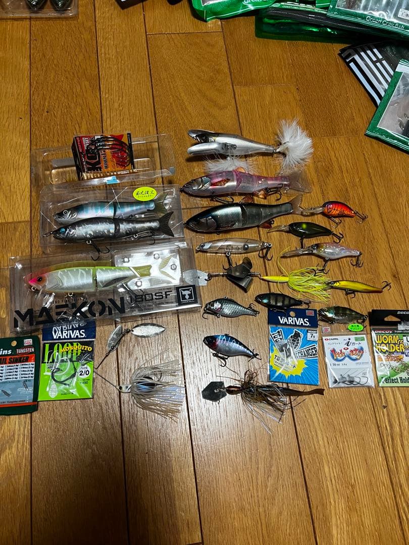 ふみふみ、バス釣りセット