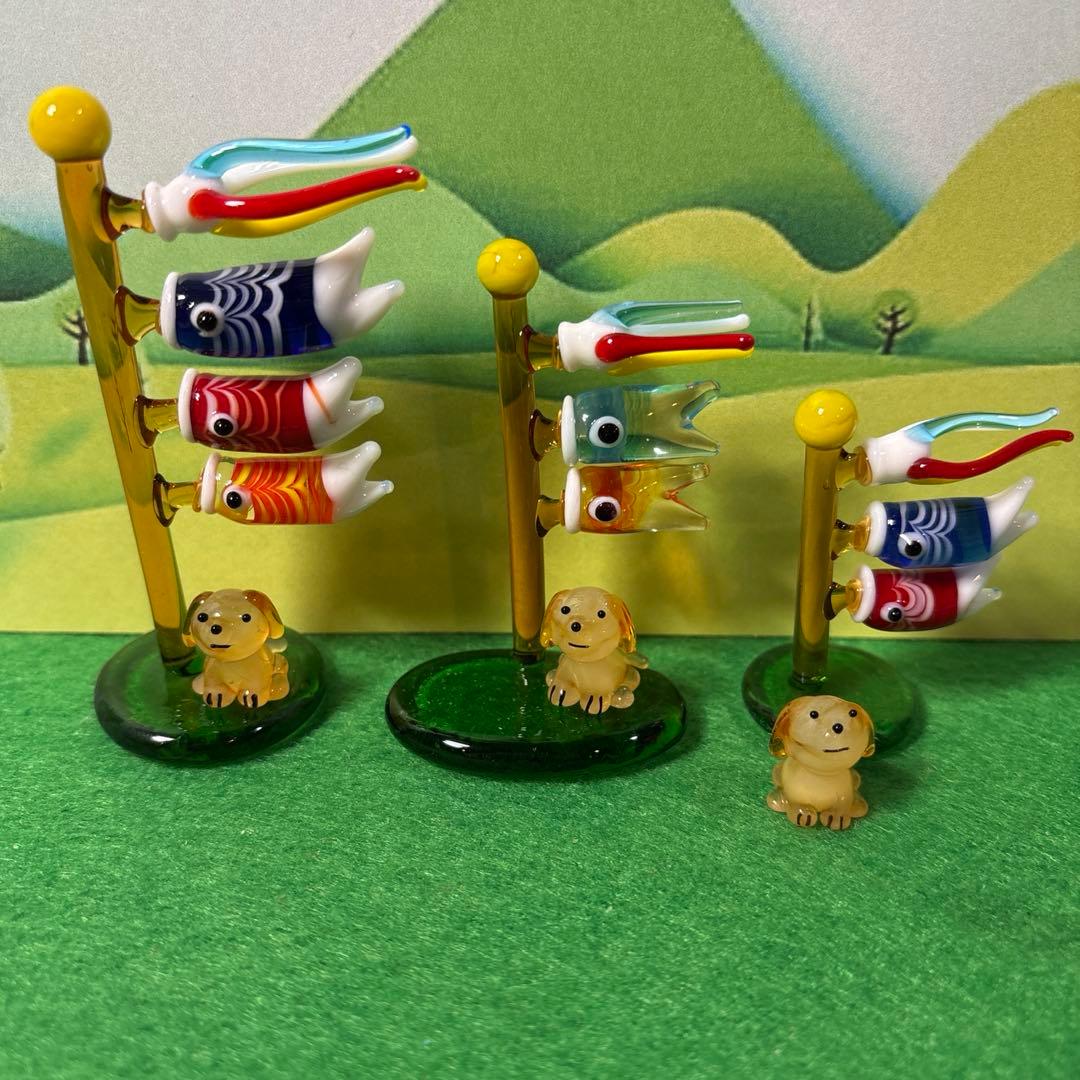 ガラス細工　ミニチュア