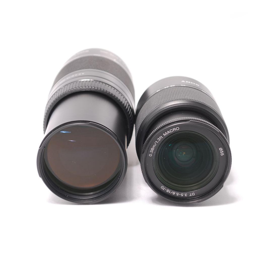 ❤即購入1000円OFF❤実用品❤ SONY α57 超望遠レンズ ダブルズーム