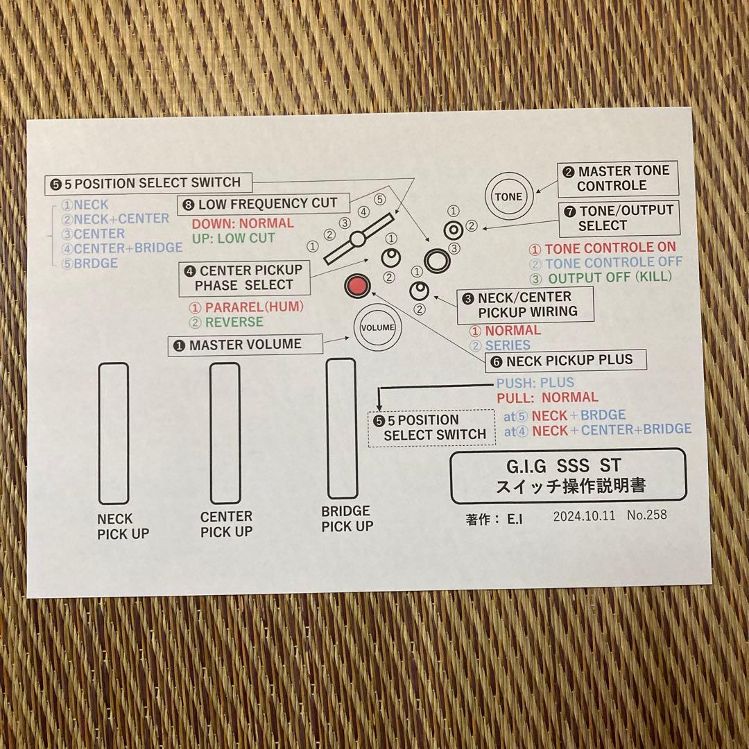 ☆ ヘビカーゴ☆美品 珍品　G.i.G ST モディファイして新機能搭載