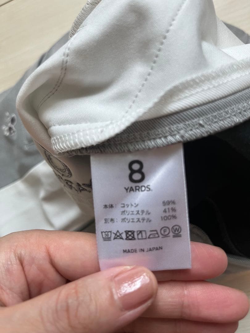 8YARDS レディース ゴルフスカート L グレー【1週間限定値下げ中】