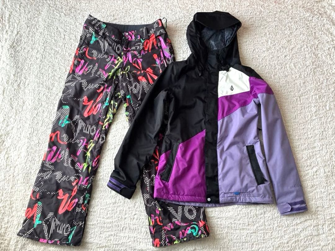 VOLCOM スキースノボウェアジャケット S ボルコム セットアップ