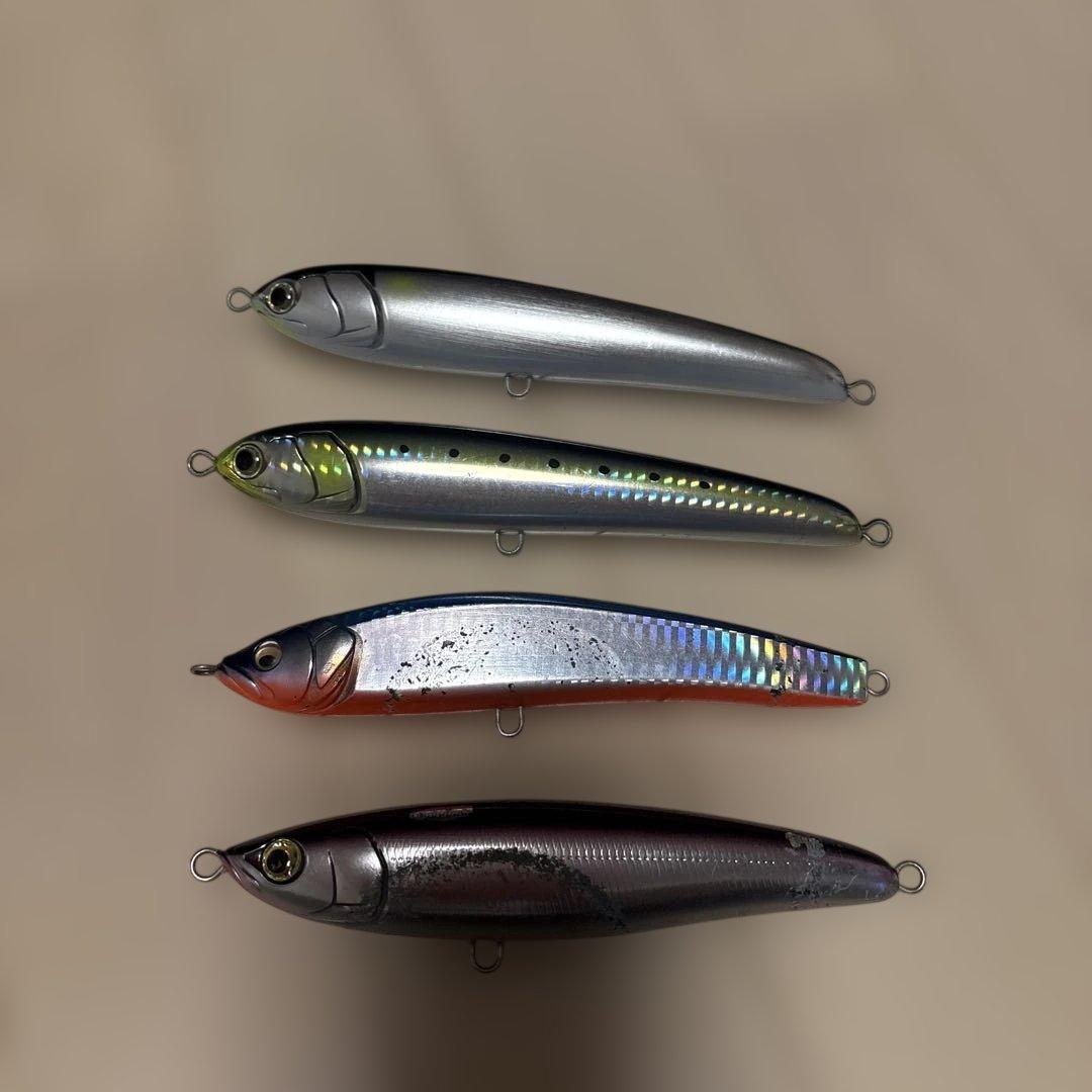 ルアー　マリア　ラピード　ローデッド等　4本セット