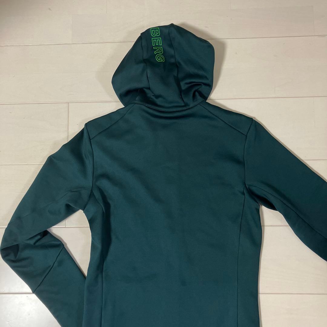 J.LINDEBERG リンドバーグ　メンズ　ジップアップパーカー　長袖グリーン