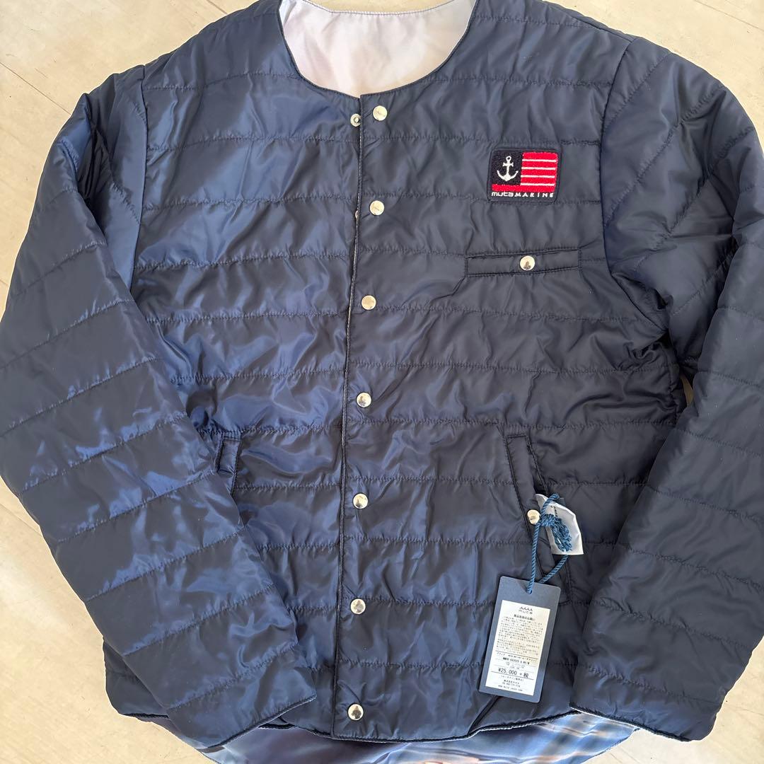 muta 新品！ネイビー リバーシブルジャケット M