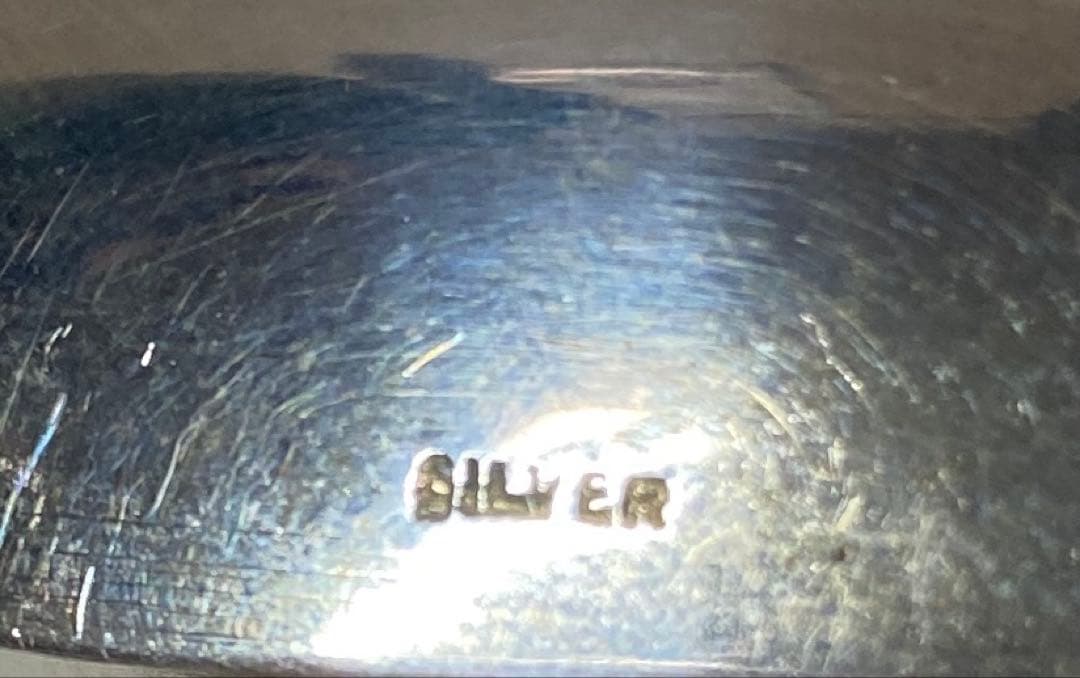 パキスタン　ONE RUPEE シルバー トレイ(コースター)未使用