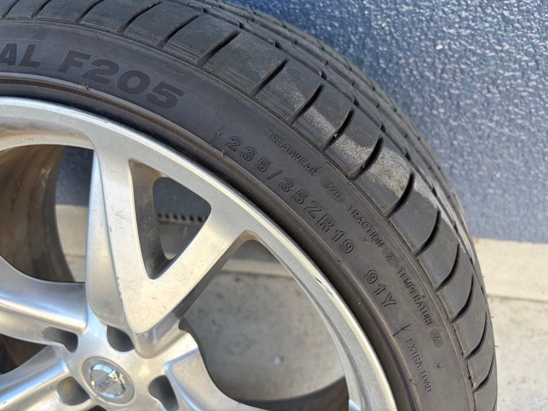 Z34 純正ホイール 19in 114.3x5h【2/5まで限定値下げ】