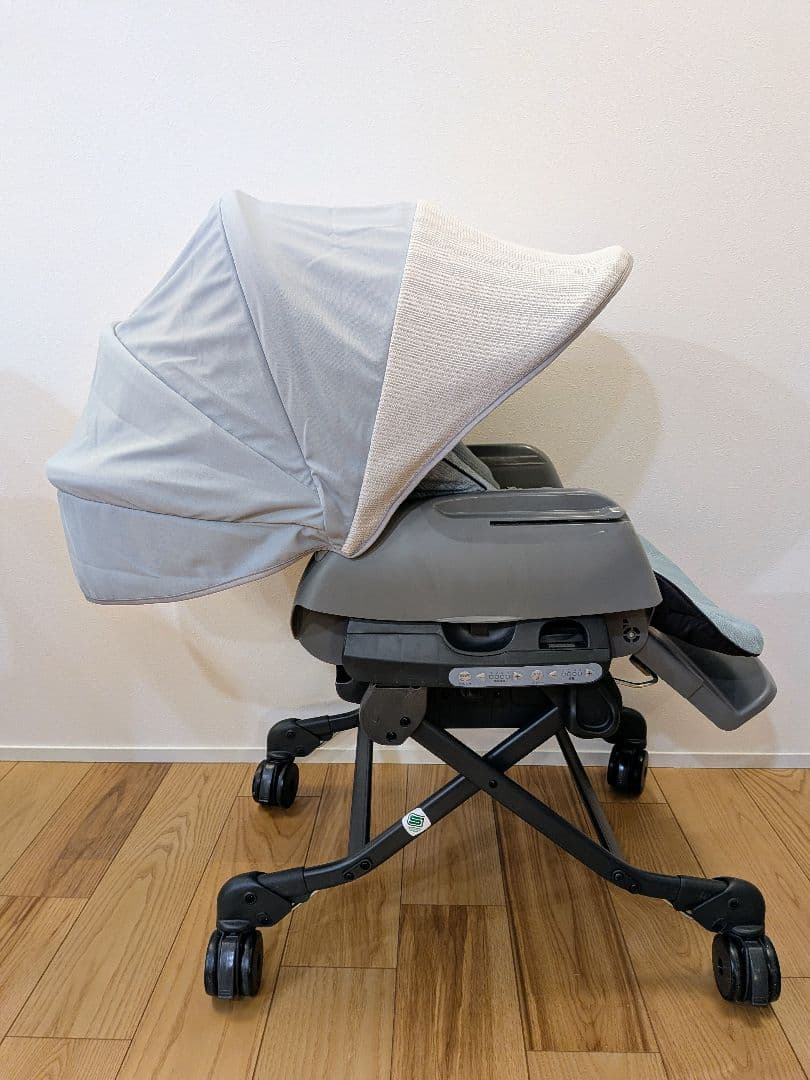 【美品】コンビ ネムリラ オートスイング BEDi Long スリープシェルEG