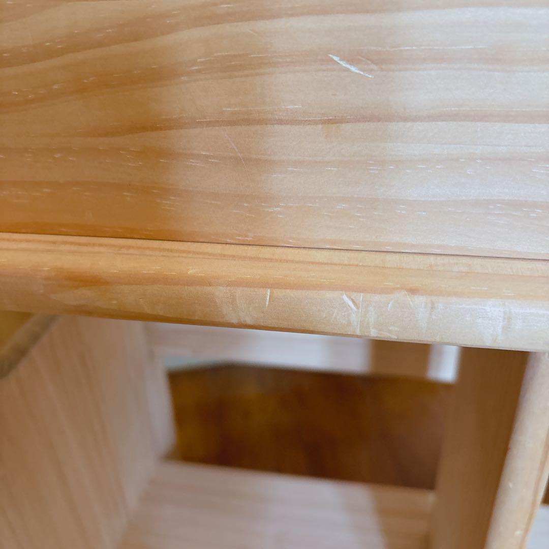 絵本棚② 木遊舎 MOKUYUSYA 無塗装 天然木 パイン材