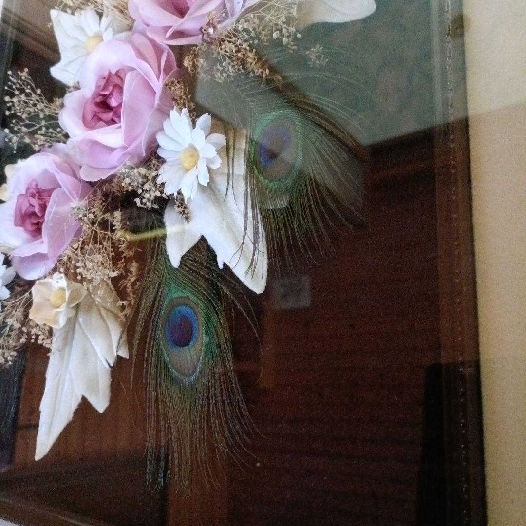 造花アートフレーム