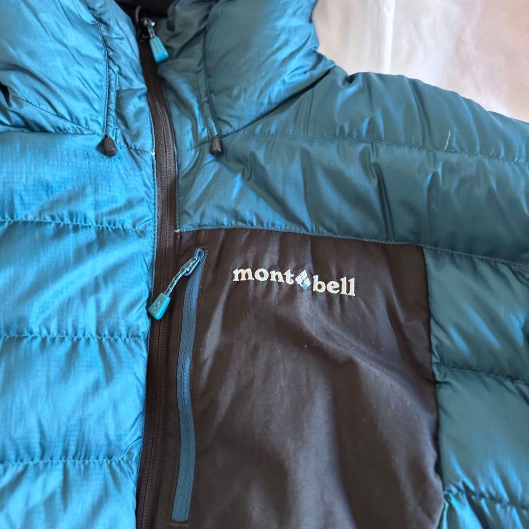 【大人気】mont-bell コロラドパーカー　ダウンジャケット 青
