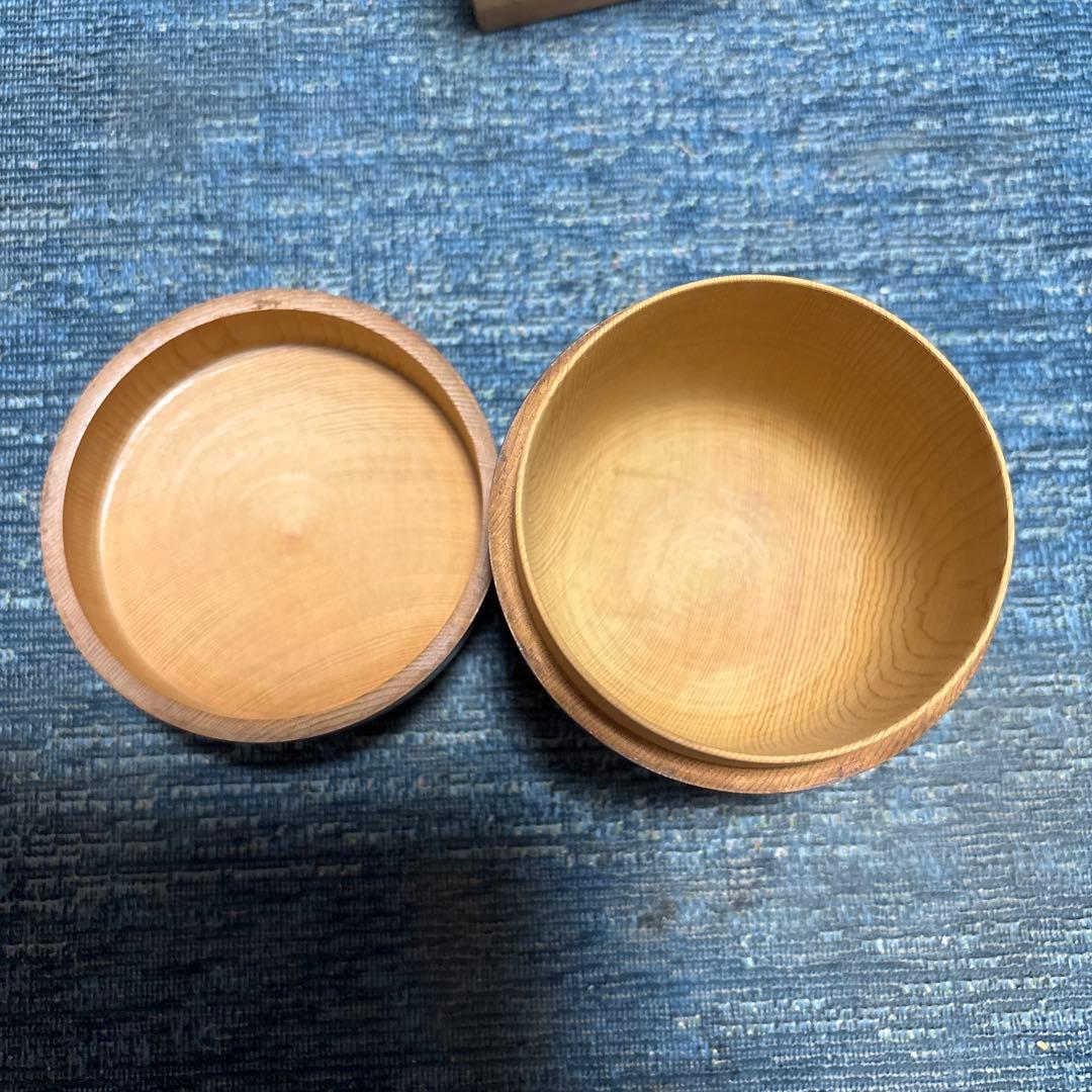 春慶作五郎作一位の木茶入れ