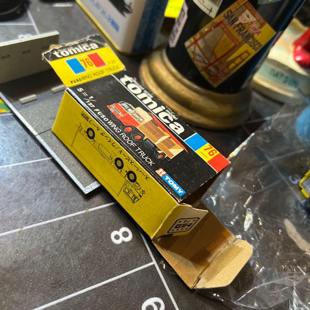 非売品レース 関係者 配布 黒箱 トミカ ふそう ウィング ルーフ トラック