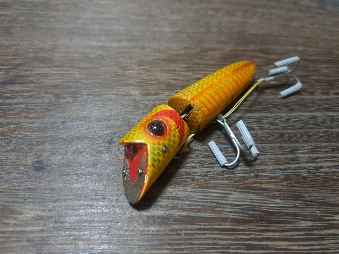 ヘドン　HEDDON　KING ZIG-WAG　テディベア　グラスアイ