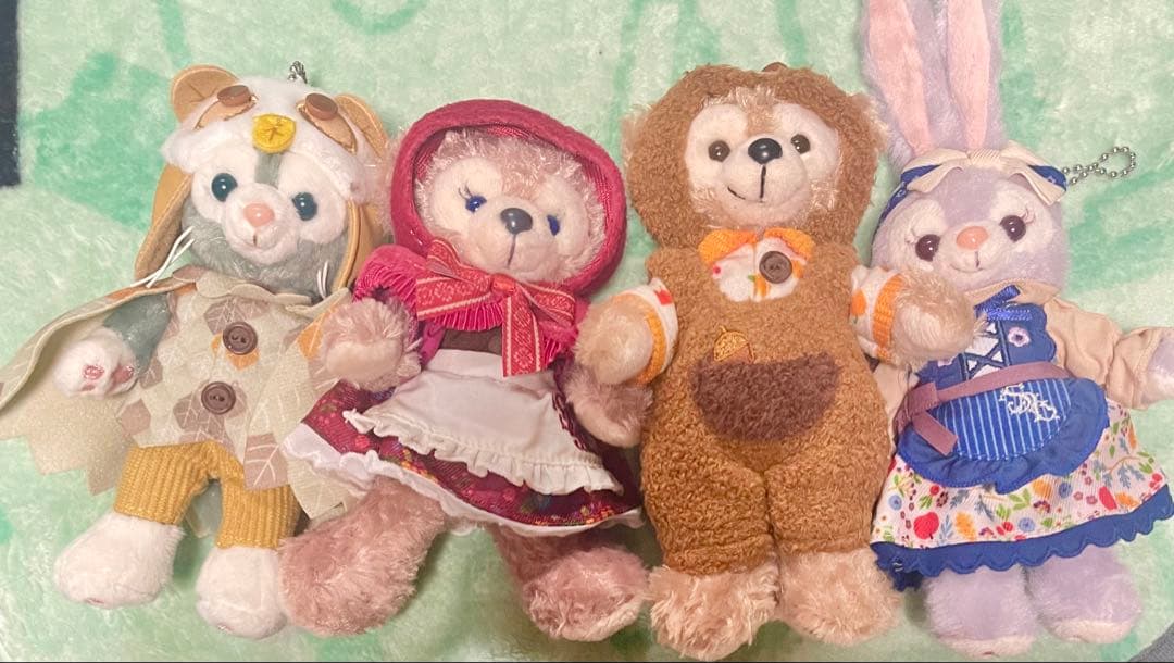 ダッフィー&フレンズ　秋のぼうけん　ぬいばセット