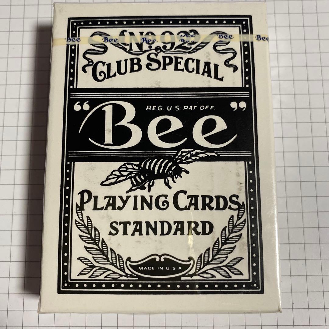 Bee ゴールデンナゲット　黒　Ohio製カジノ用レアデック