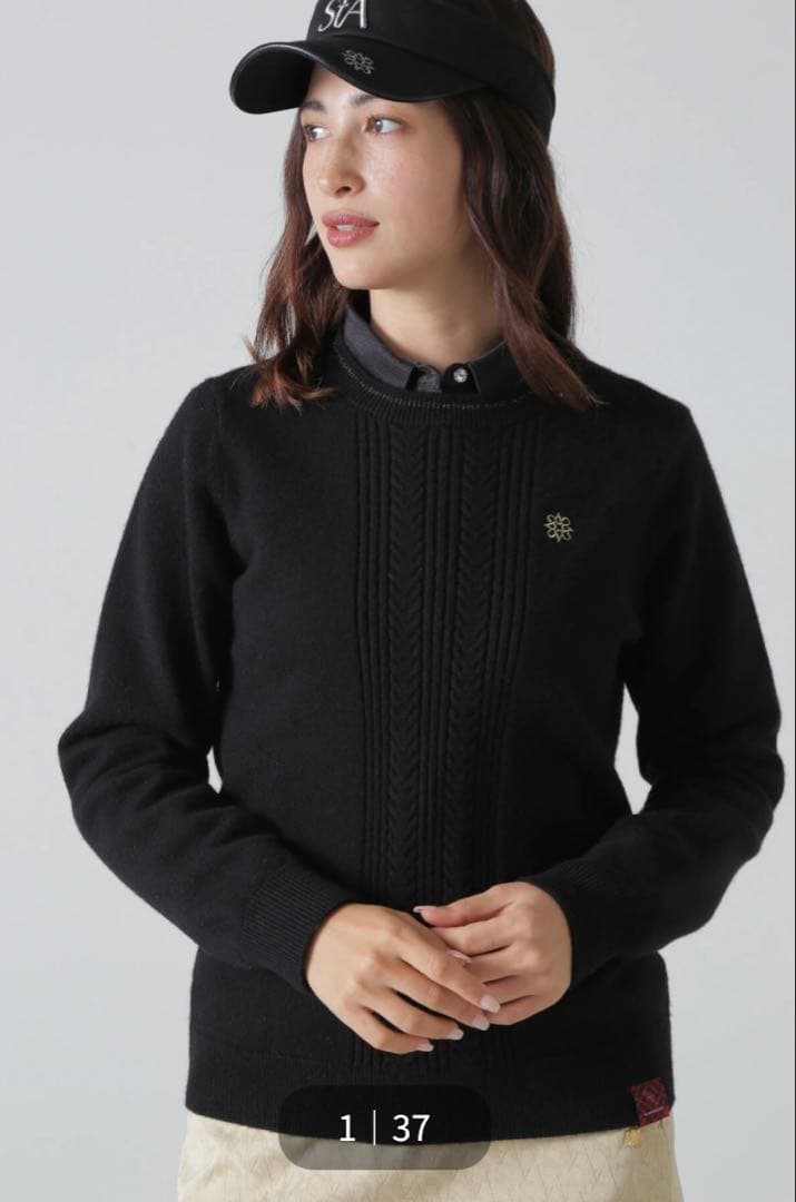 ⭐︎新品⭐︎セントアンドリュース　新作セーターＬ