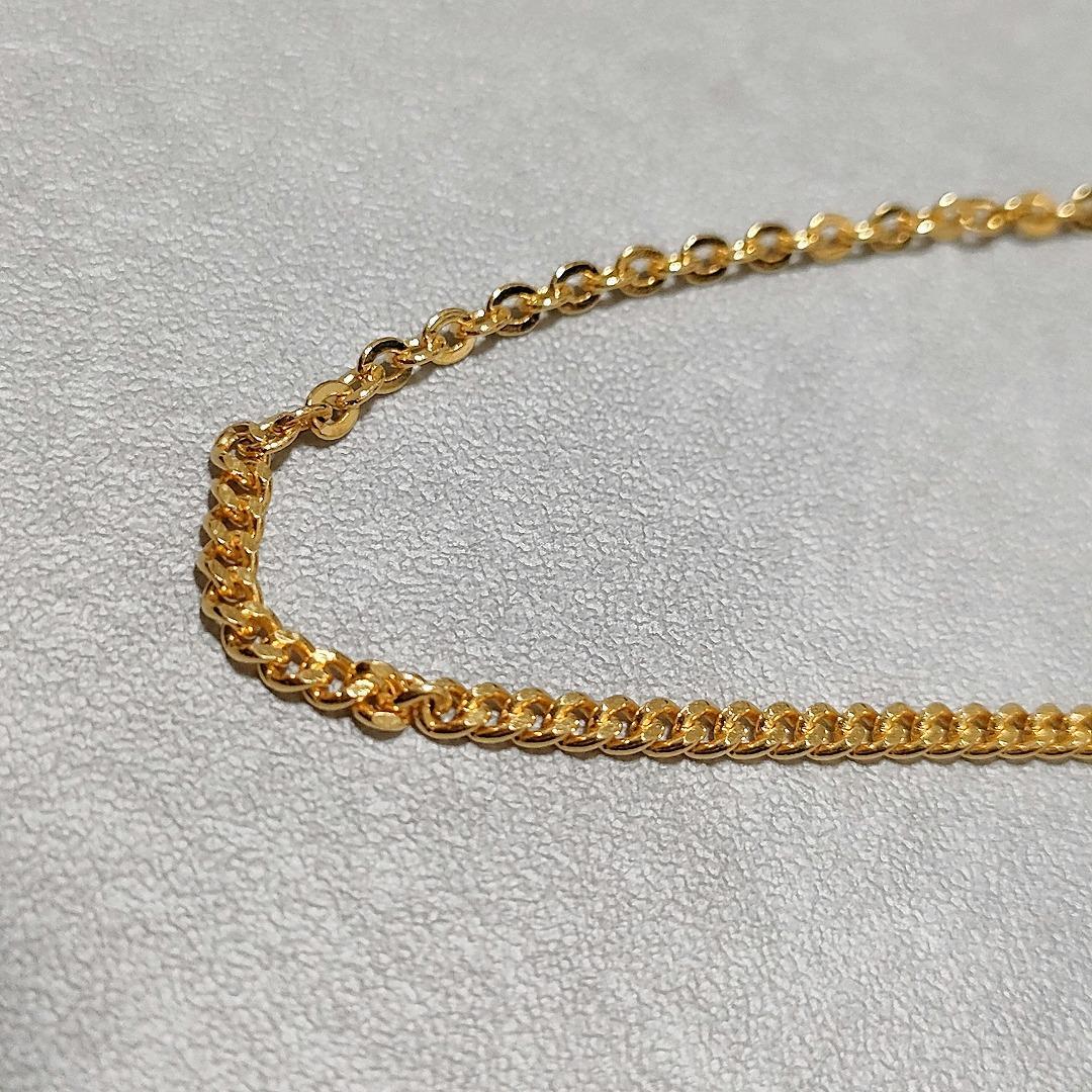 マダラニンゲン チェーンネックレス ゴールド