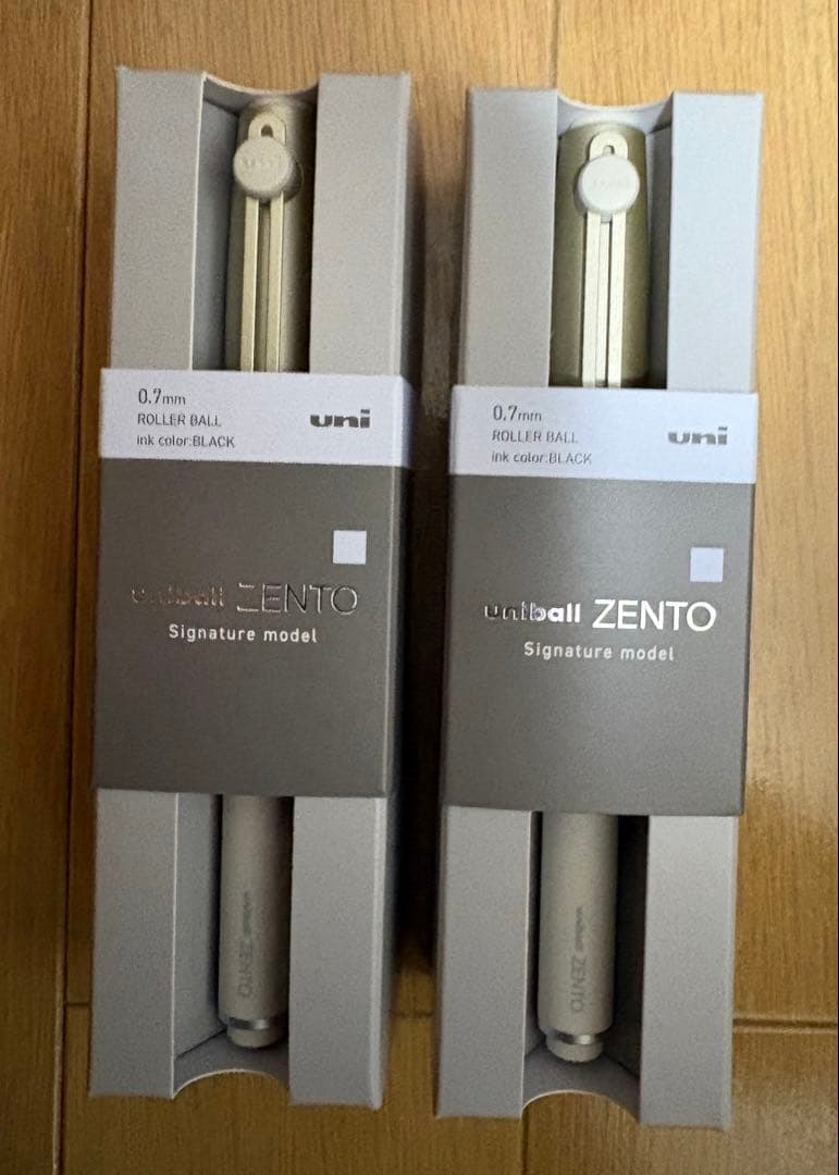 【新色】ユニボールゼント シグニチャーモデル　シャンパンゴールド0.7新品