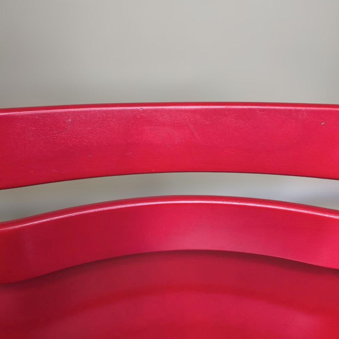 ストッケ　トリップトラップ　ベビーセット付　レッド　シリアルナンバー3