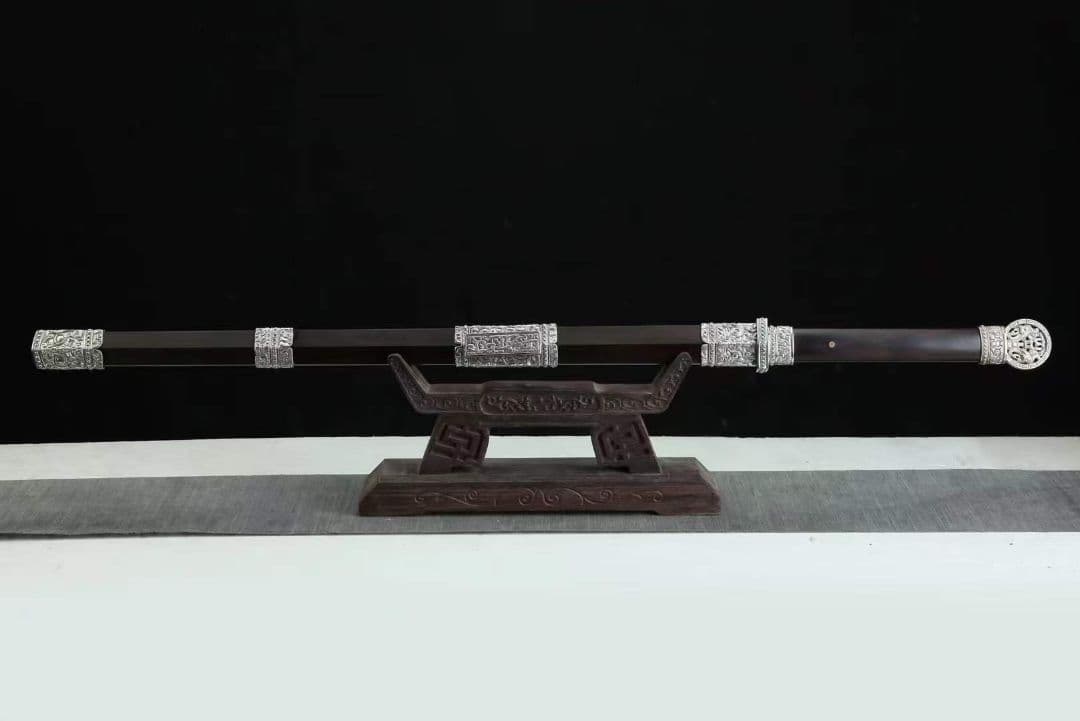 大男将軍剣（白銅金） 古兵器 武具　刀装具　日本刀　模造刀 居合刀