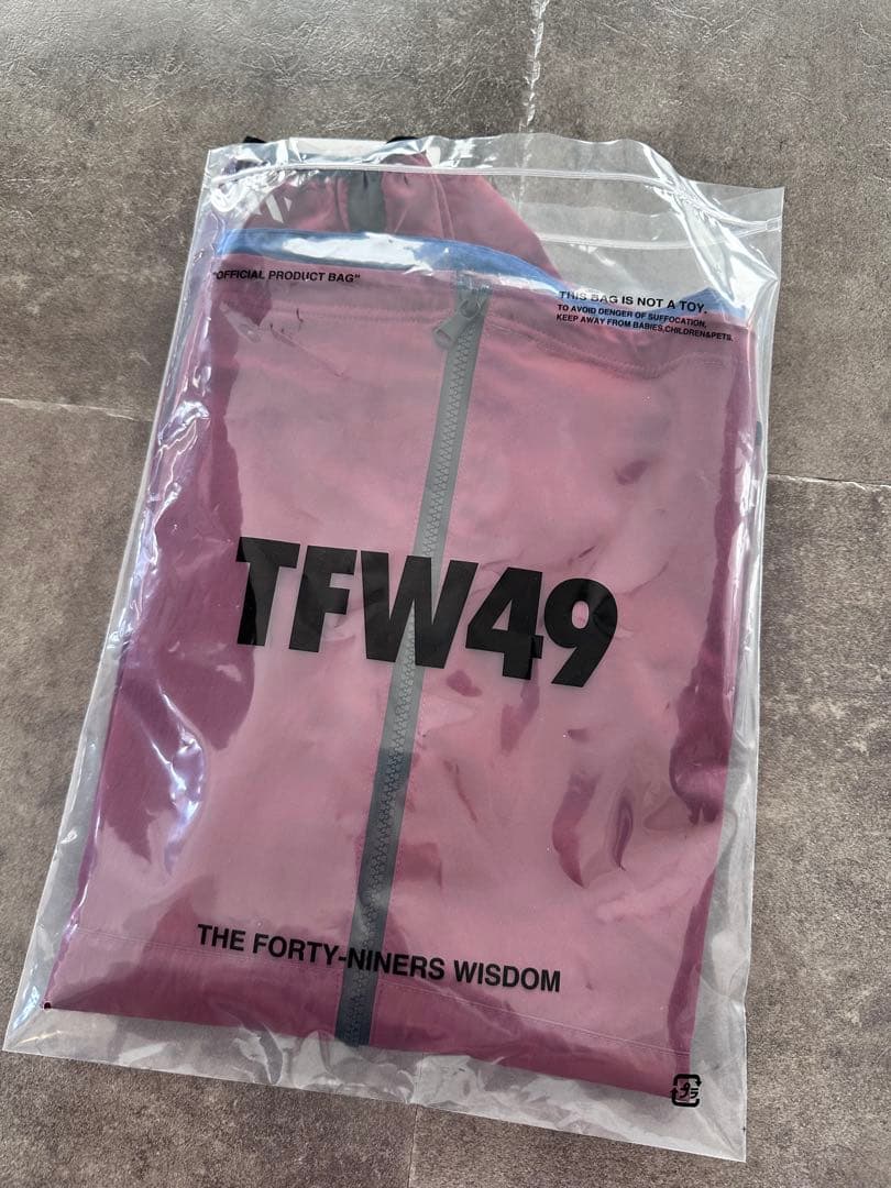 TFW49 フルジップジャケット 赤青