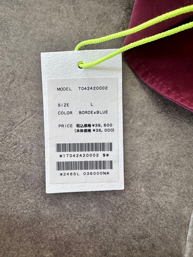 TFW49 フルジップジャケット 赤青