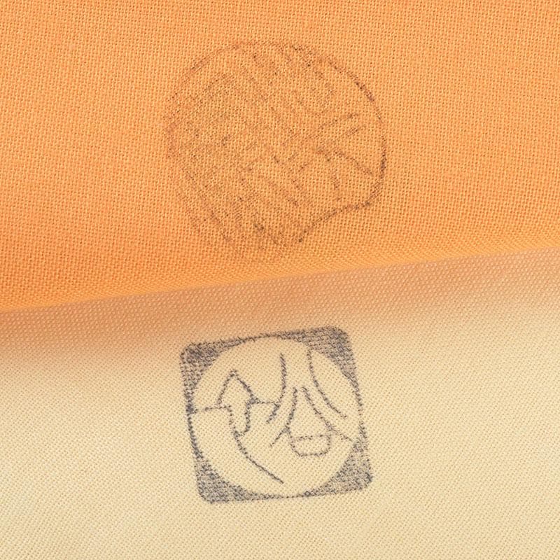 和食器　茶懐石　瀬戸焼　葵窯　灰釉長皿　五客　共布共箱　V　9584