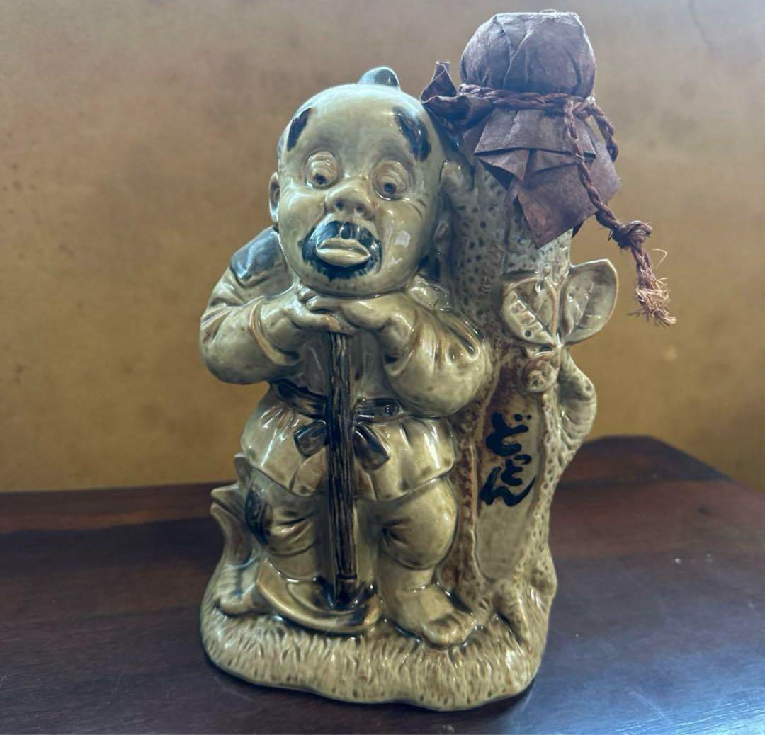 吉四六さん　どっとん　赤瀬酒造陶器ボトル720ml25度麦焼