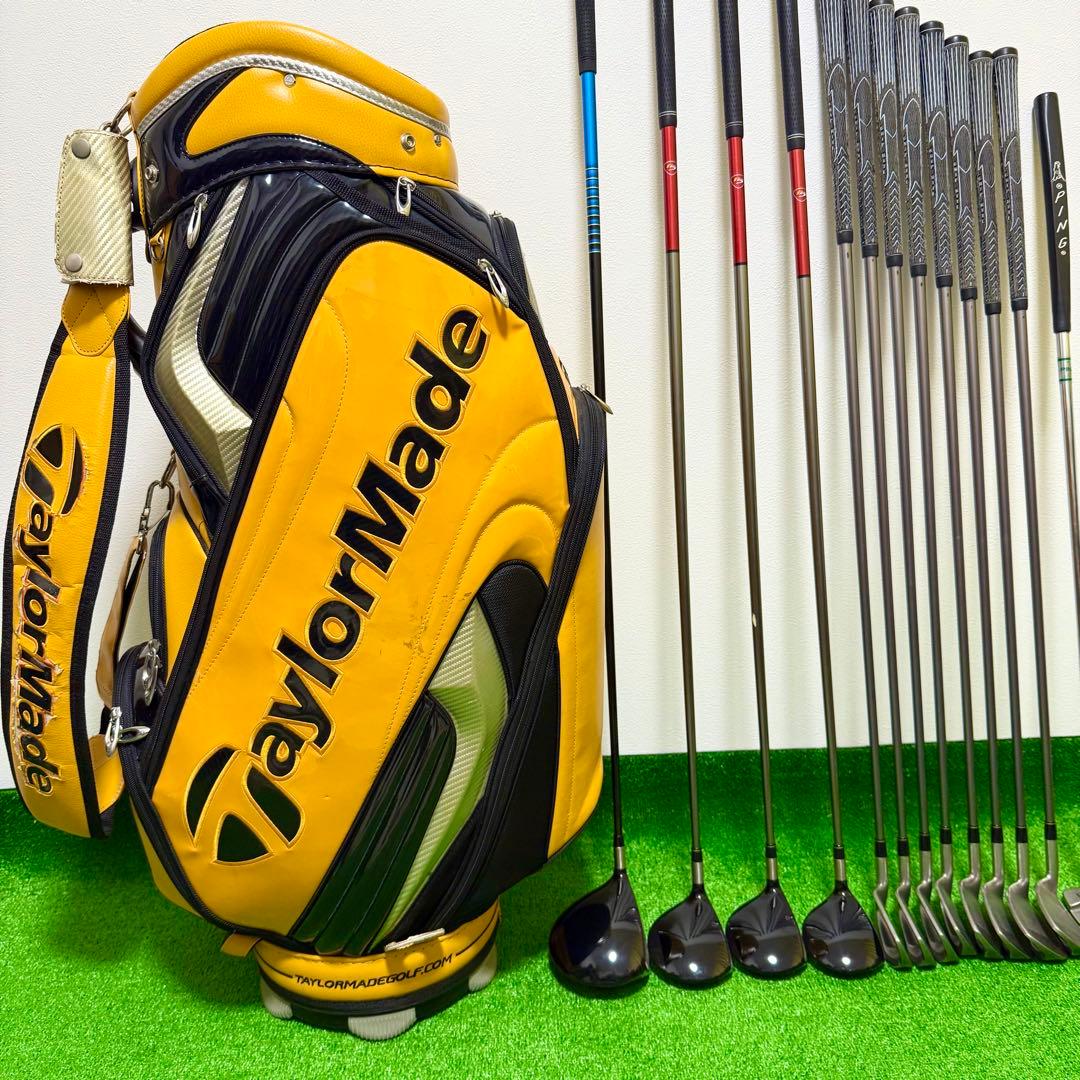 テーラーメイド ミズノ 初心者 メンズ ゴルフクラブセット フルセット 一式