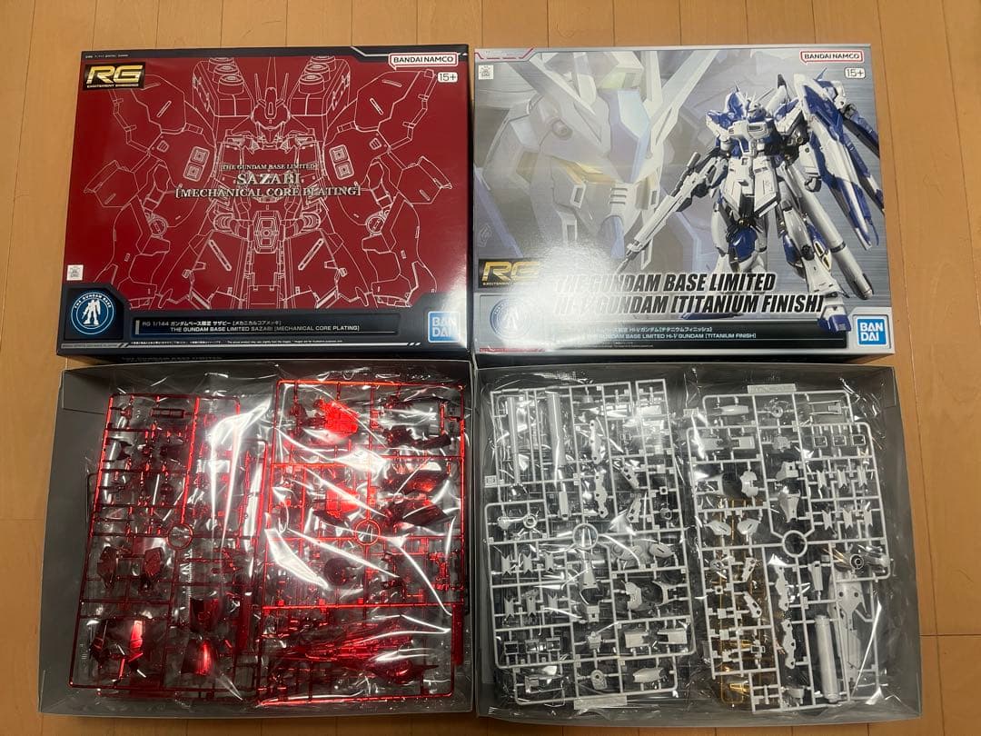 Y*o様 RGサザビーメカニカルコアメッキ&Hi-νガンダム スペシャルコーティ