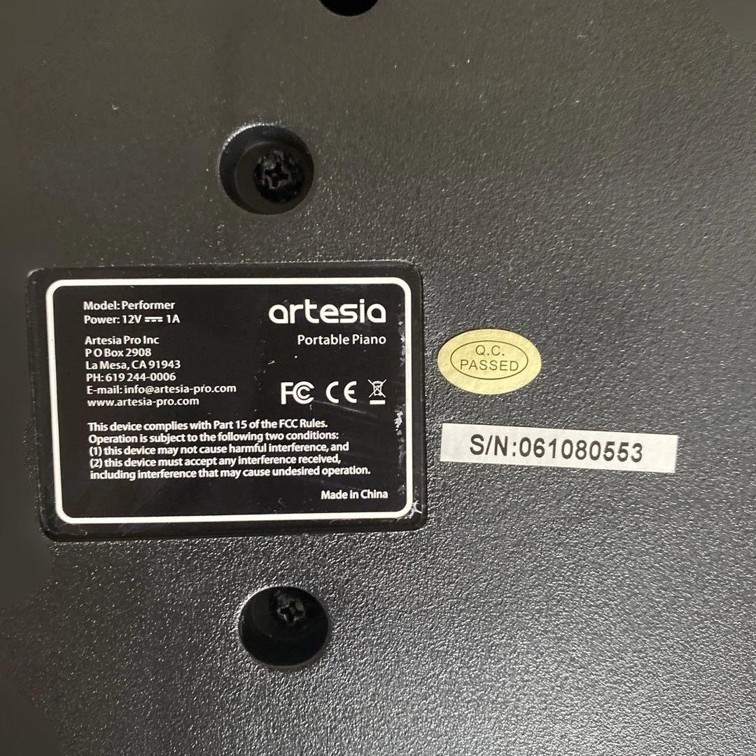 【送料無料】artesia 電子キーボード　Performer