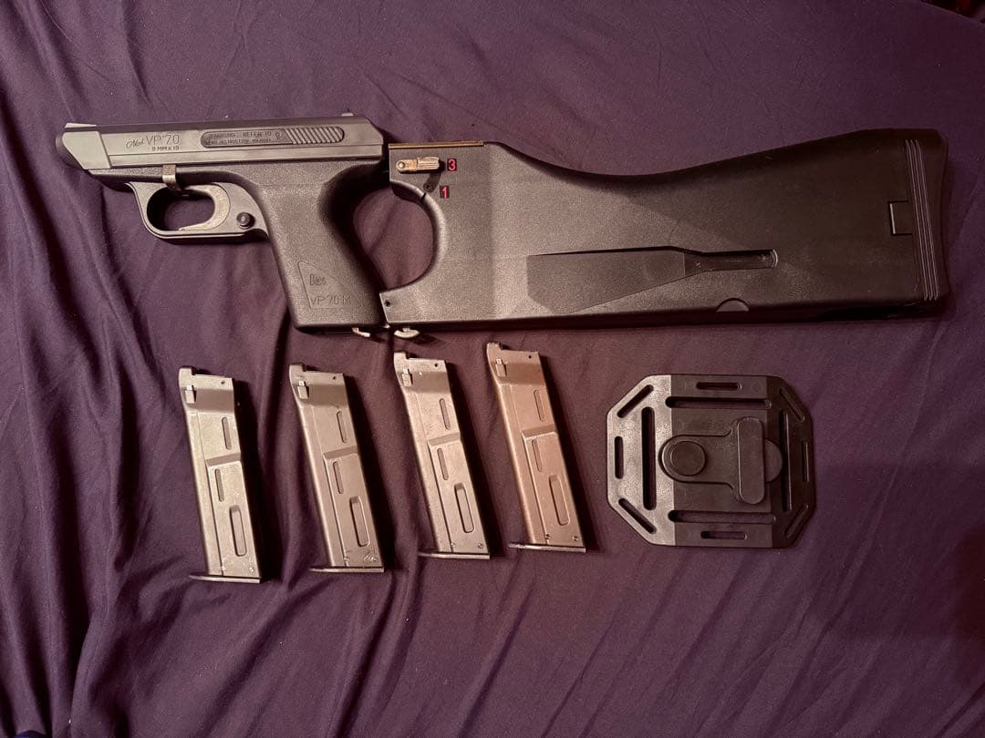 タニオコバ VP70M ガスブローバック 中古品 マガジン4本