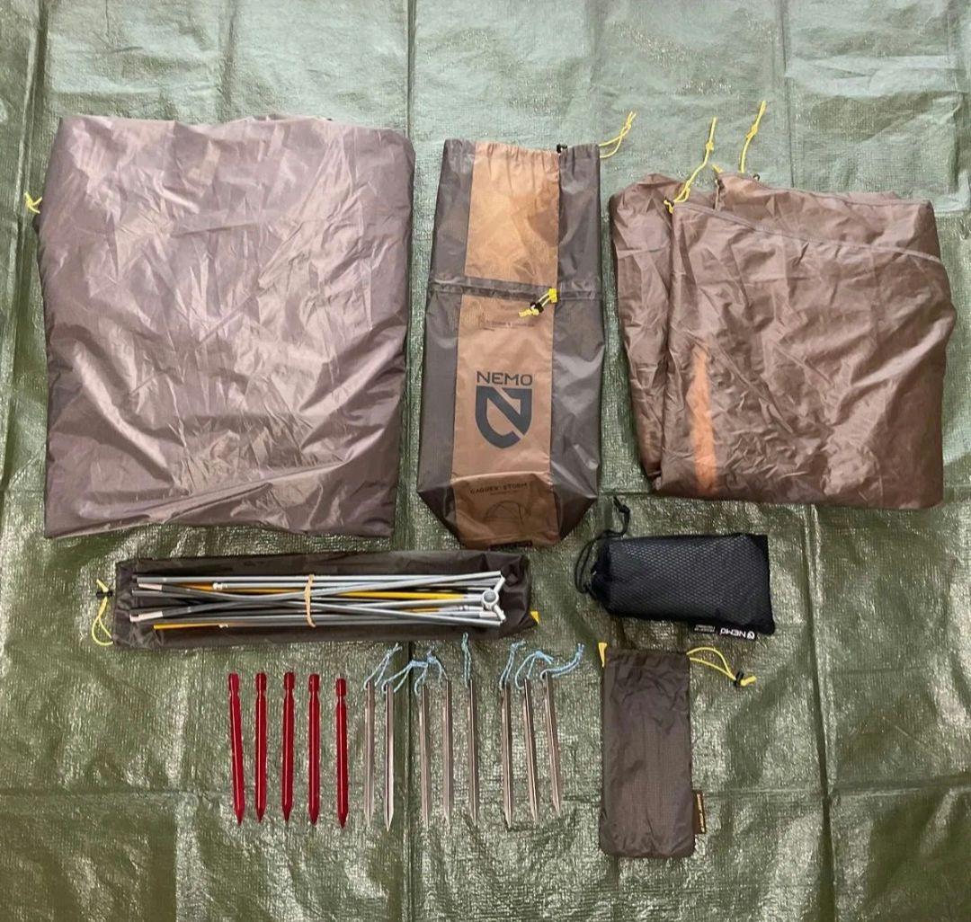 NEMO ニーモ ダガーストーム2P フットプリント付き