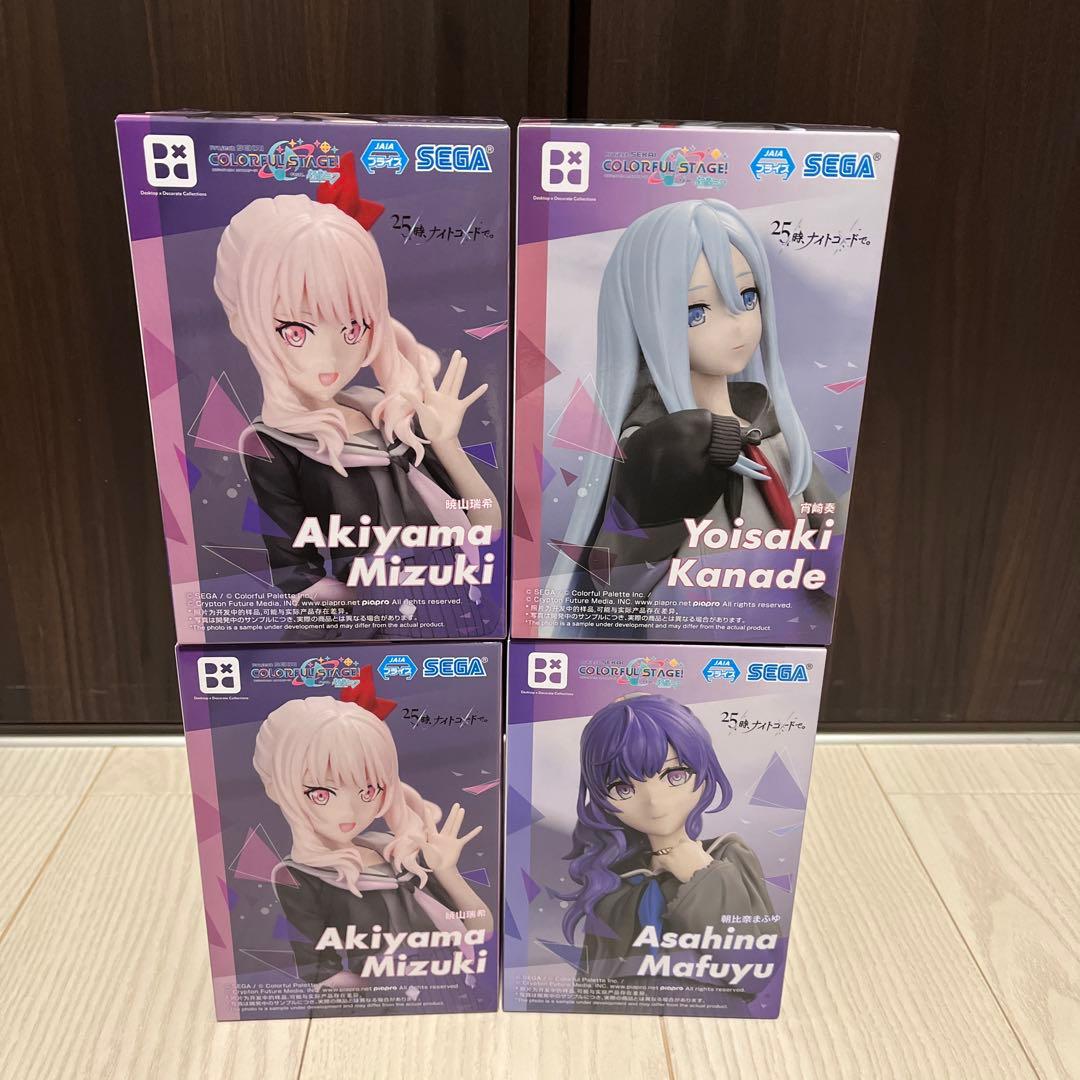 【新品未開封】プロジェクトセカイ プロセカ ニーゴ フィギュア 4体セット