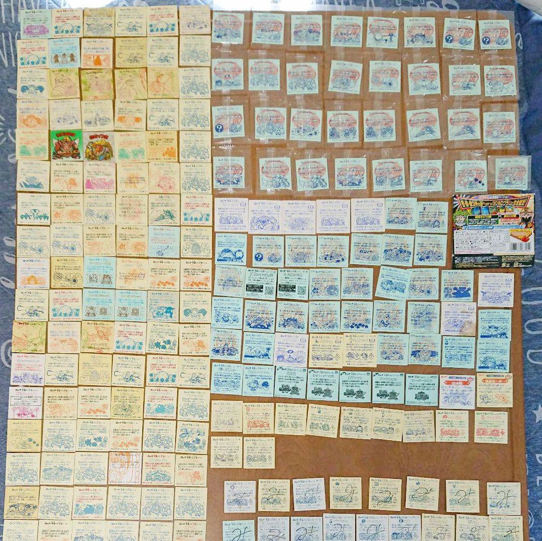 初代ビックリマンシールヘッド120枚以上、ホロ シリーズ 全種類 アイス版多数