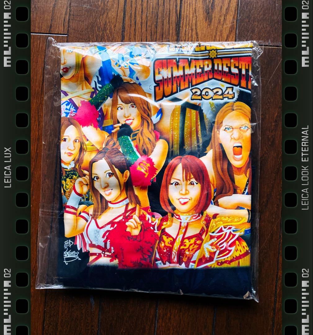 マリーゴールド 最初の両国大会記念 イラストTシャツ　XL