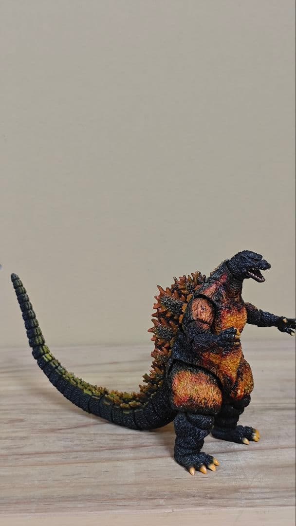 モンスターアーツ　S.H. Monster Arts バーニング　リペイント