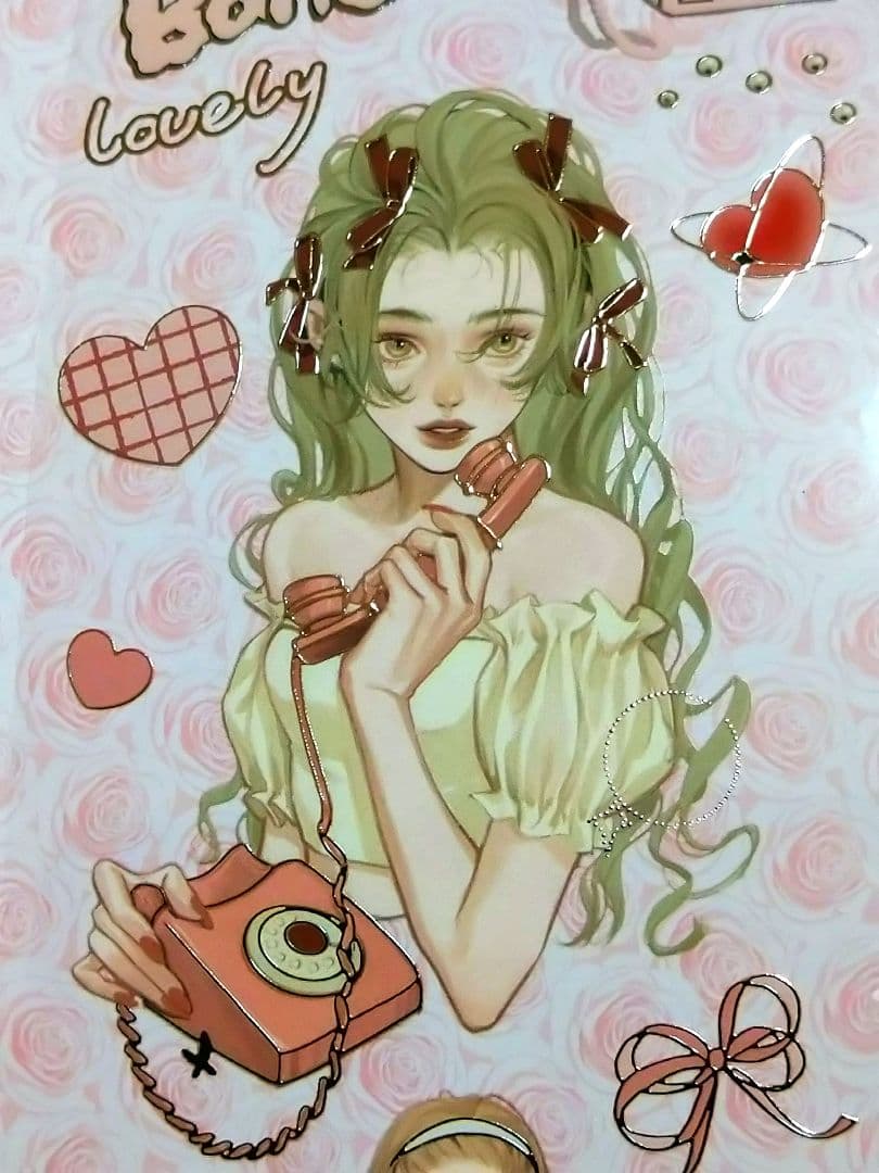 ✩再販✩J653＃SEER B·诺(玫瑰金)切売り海外人物マステ女の子