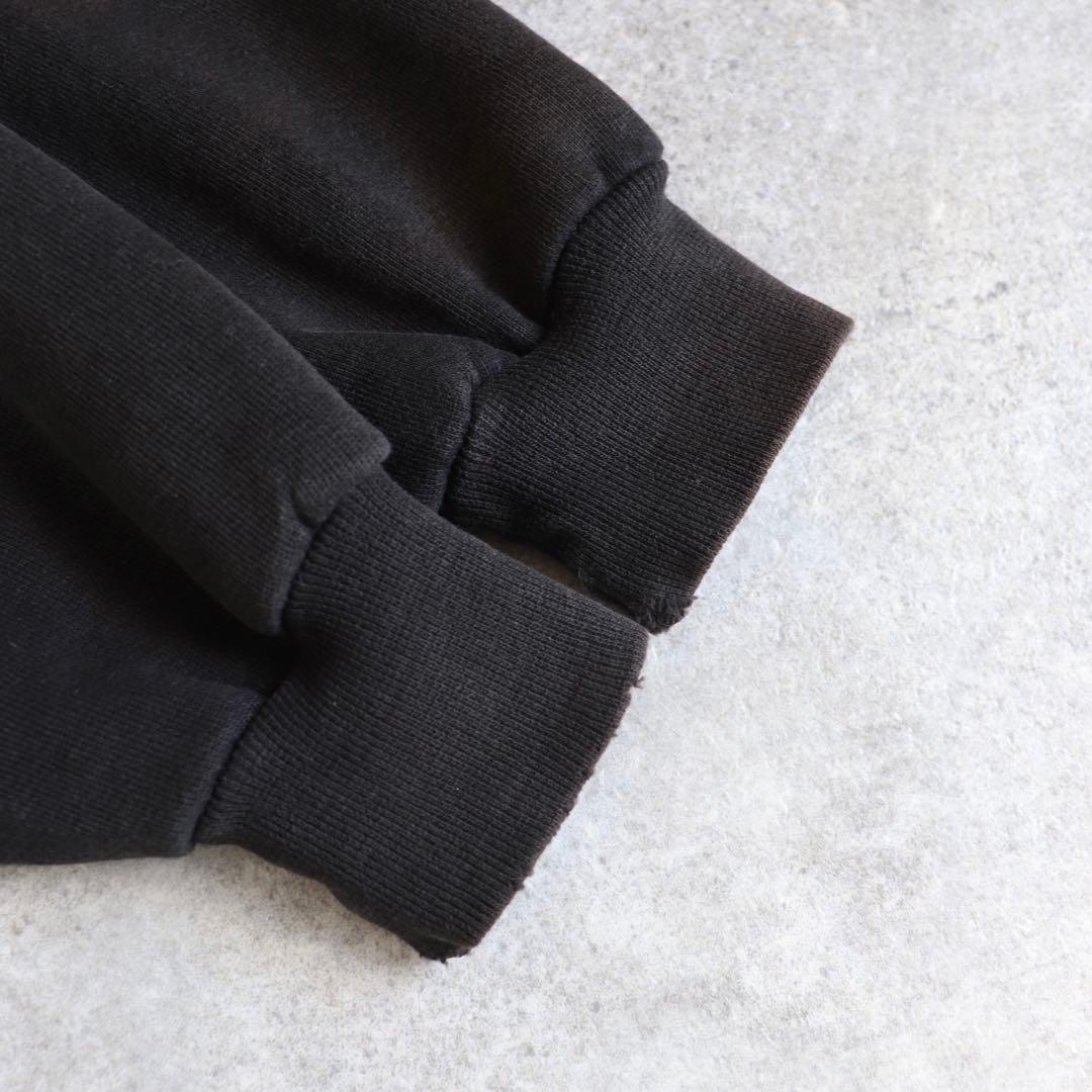 ハイコットン ブラック USA製 90s Russellラッセル スウェットXL