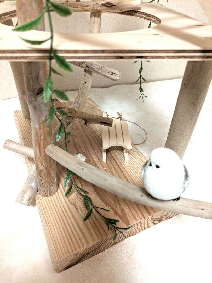 バードアスレチック67 流木 バードジム　バードトイ　クリスマス