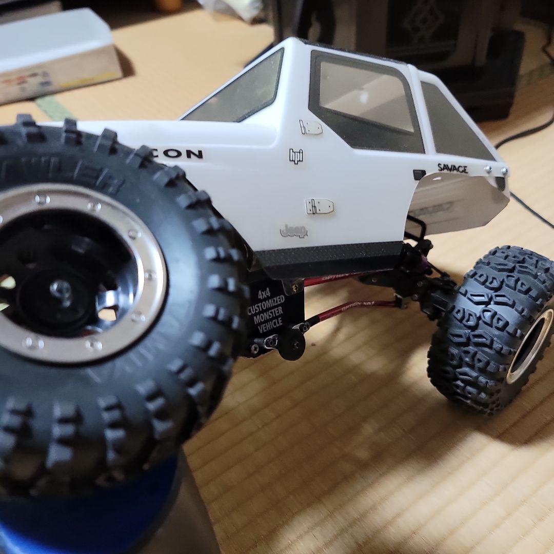 カスタムRC車 オフロード仕様 大型タイヤタミヤTLT01カスタム