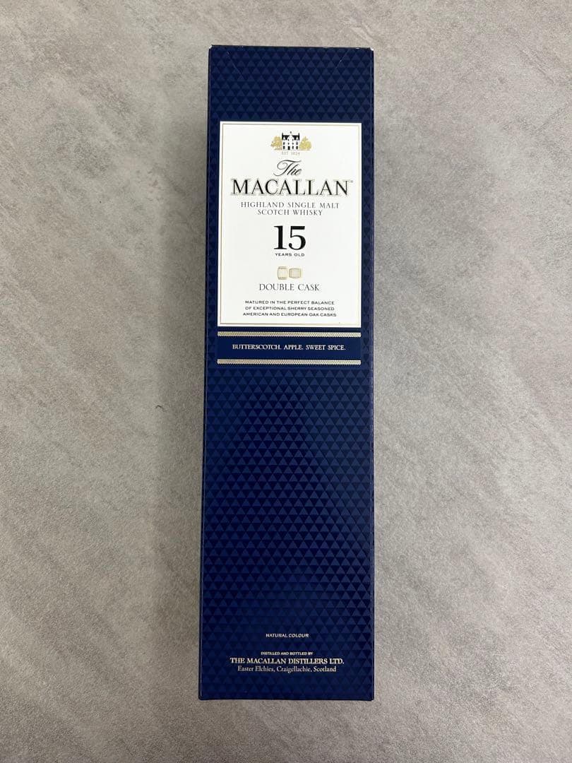 The Macallan 15 マッカラン 15 ダブルカスク ウイスキー