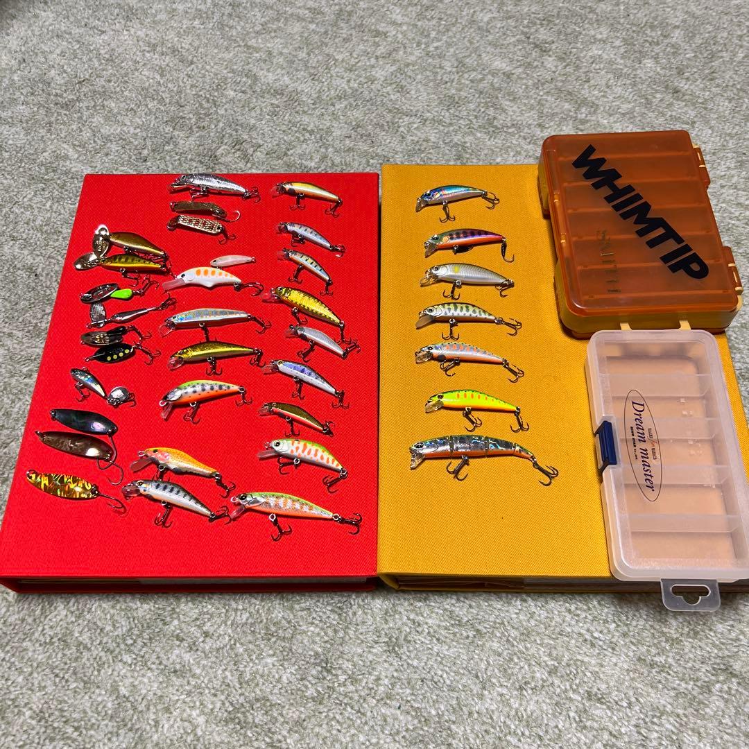 LITTLE PRESENTS フィッシングベスト 渓流釣りルアー３５個付き