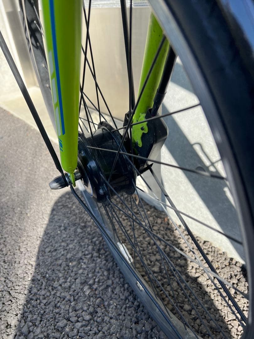 宮城県発ブリヂストンTB1e電動アシスト自転車 カゴ付き