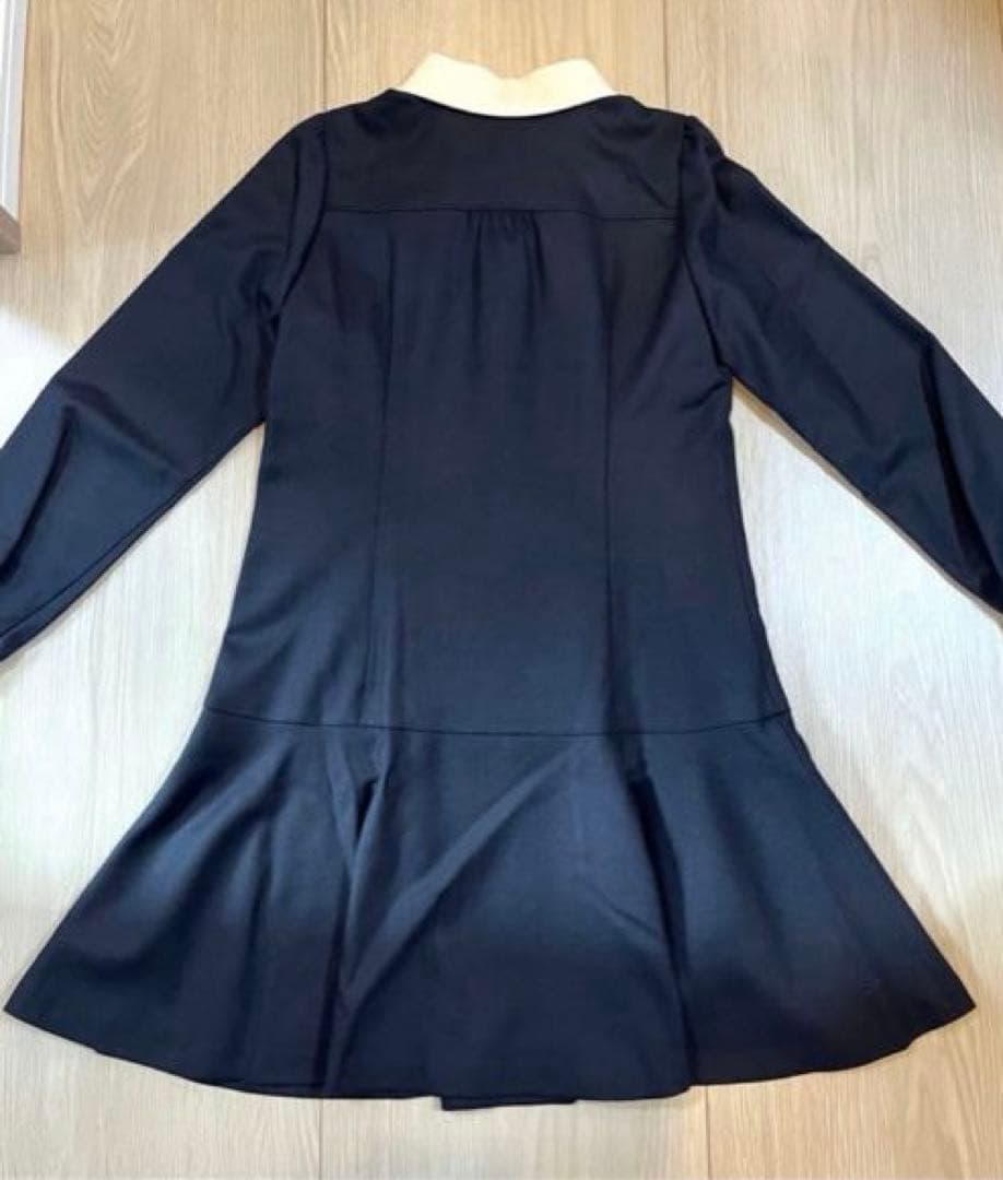 ブルーレーベルクレストブリッジ　ワンピース　襟　フレア　S 新品　未使用