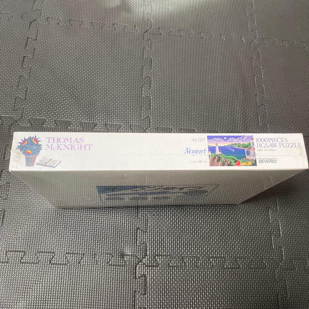 希少　新品　未開封　トーマス　マックナイト　ニューポート　パズル　1000ピース