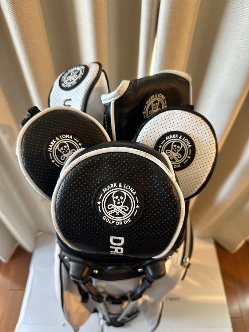 MARK & LONA キャディバッグ スカル