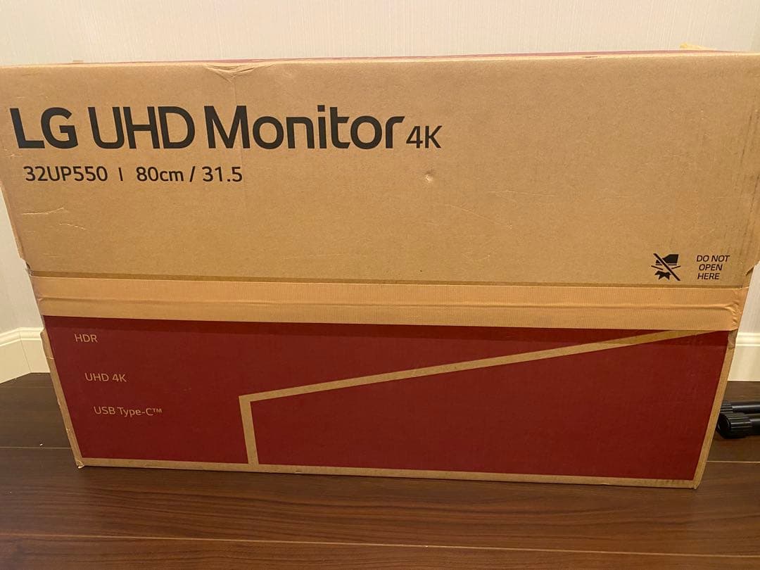 LG 32UP550 31.5インチ 4K UHD モニター