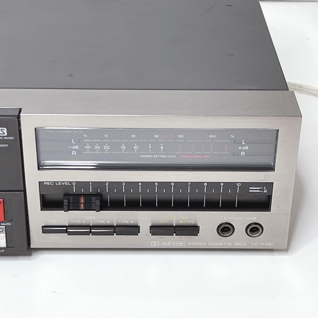 【美品・動作品】 SONY TC-FX6C カセットデッキ ソニー